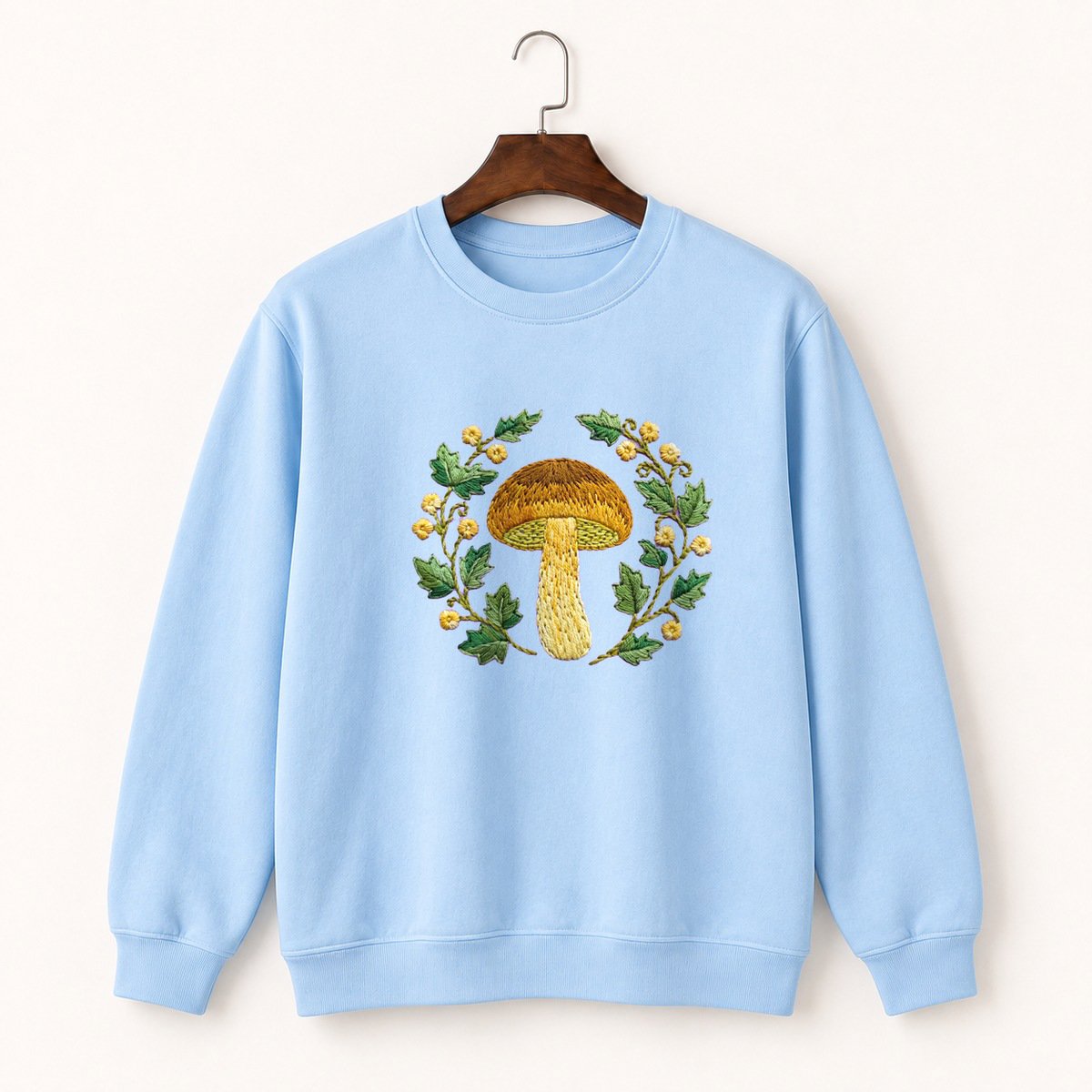 Slippery Jack Mushroom Crewneck Sweatshirt 1