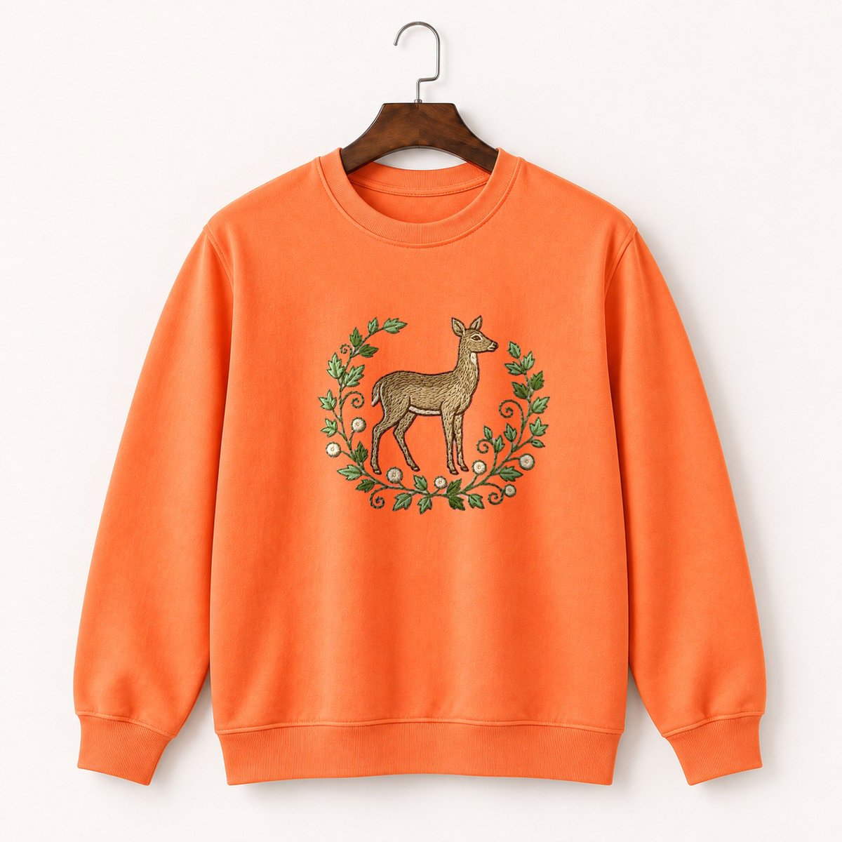 White-Tailed Deer Crewneck Sweatshirt 3