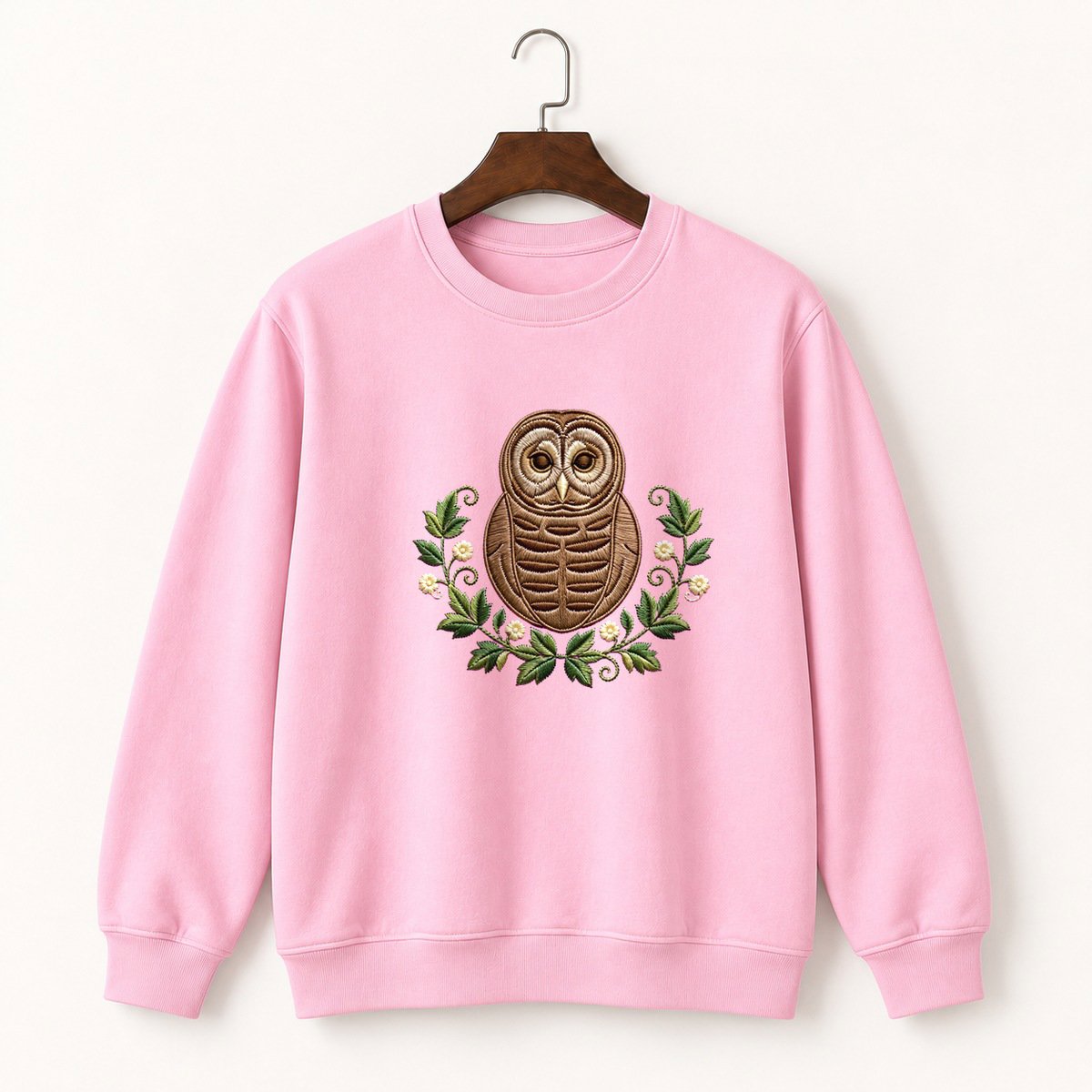Barred Owl Crewneck Sweatshirt 4