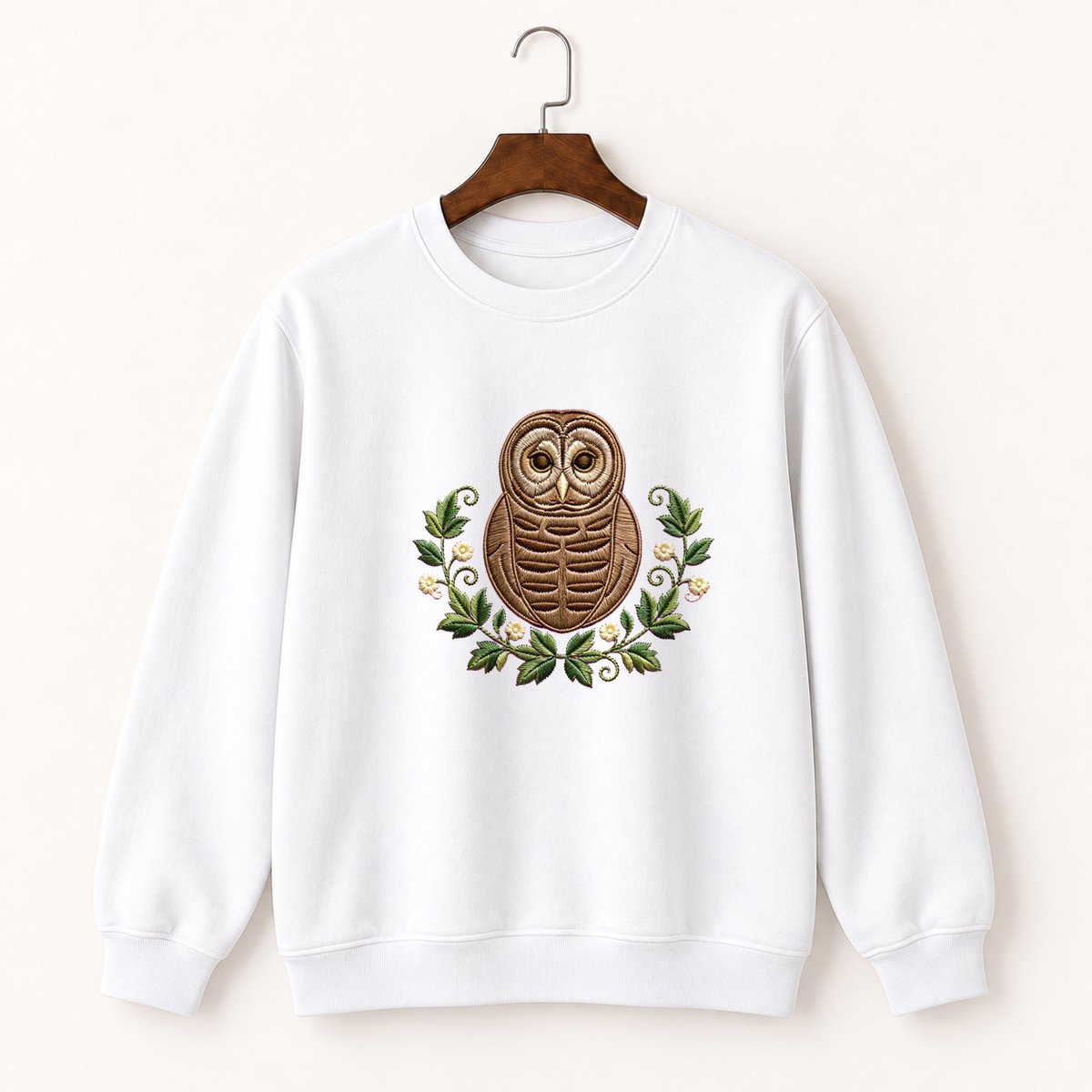 Barred Owl Crewneck Sweatshirt 5