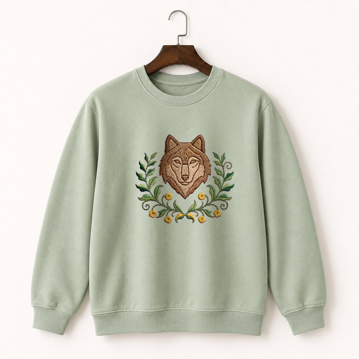 Wolf Crewneck Sweatshirt 2