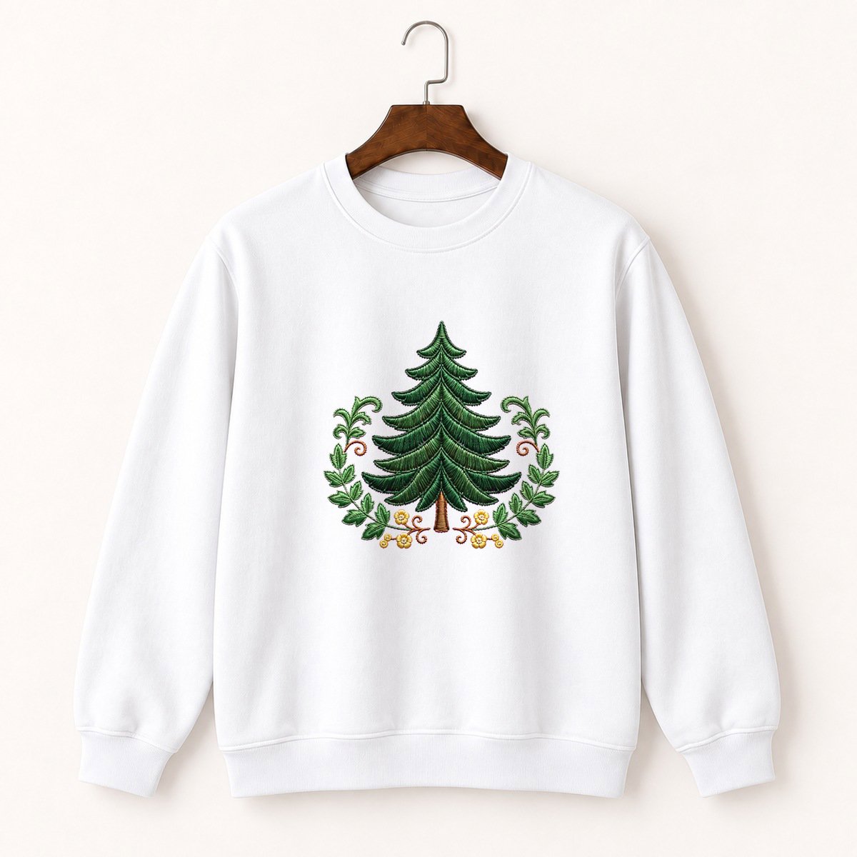 Fir Tree Crewneck Sweatshirt 5