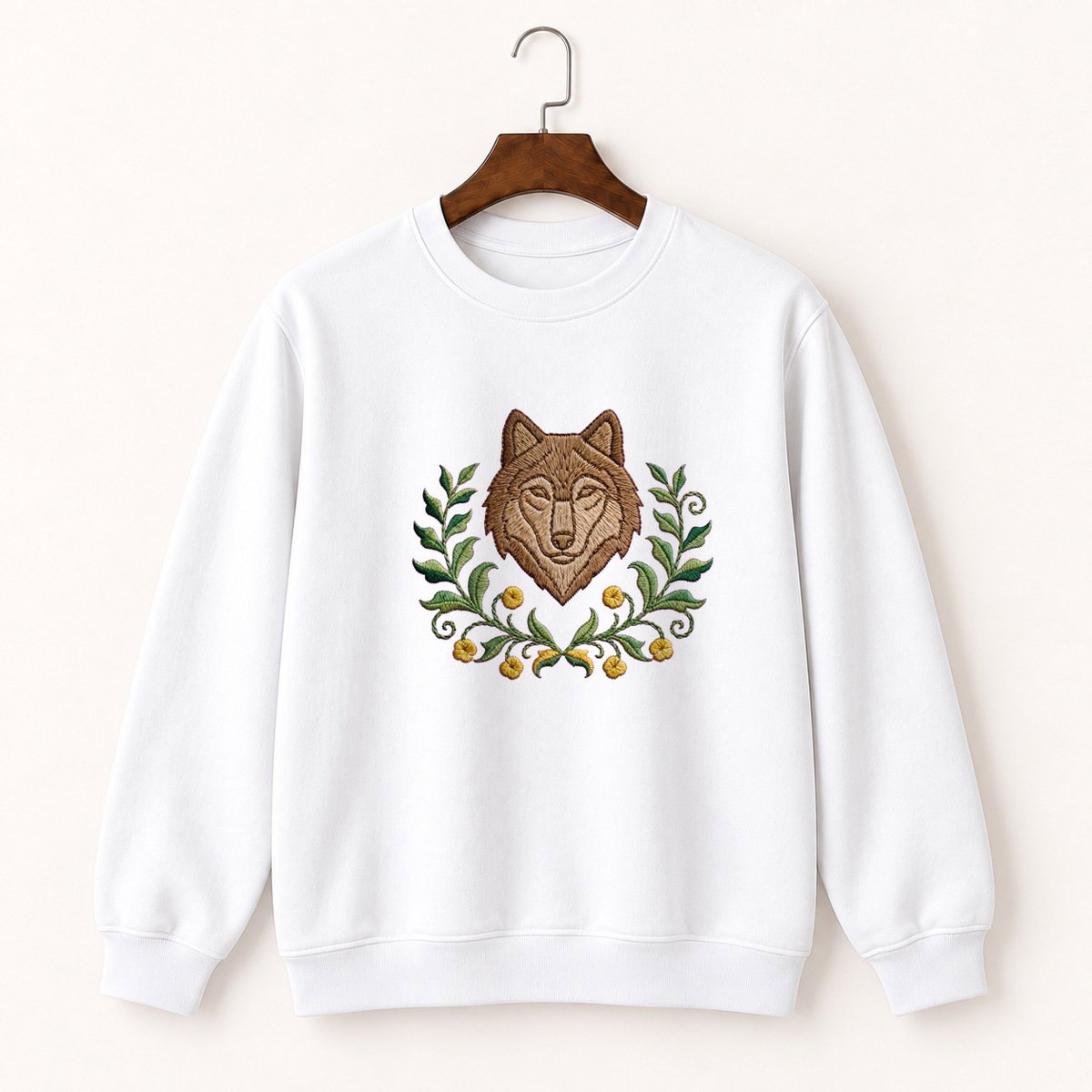 Wolf Crewneck Sweatshirt 5
