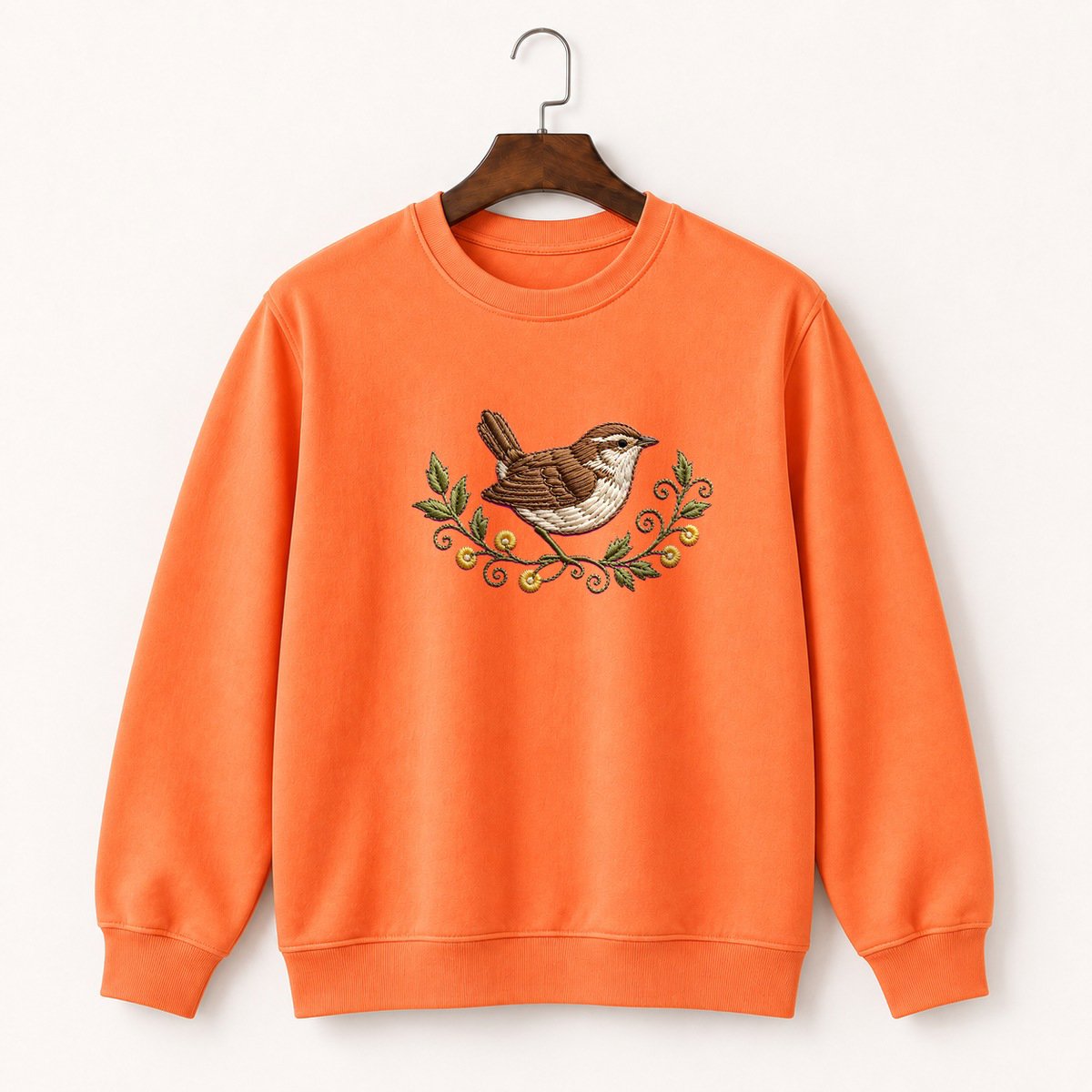 Woodland Wren Crewneck Sweatshirt 3