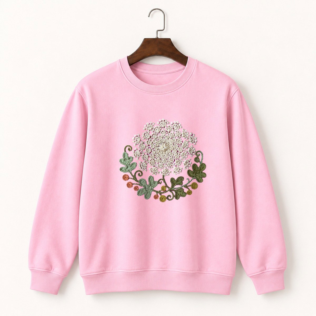 Queen Anne's Lace Crewneck Sweatshirt 4