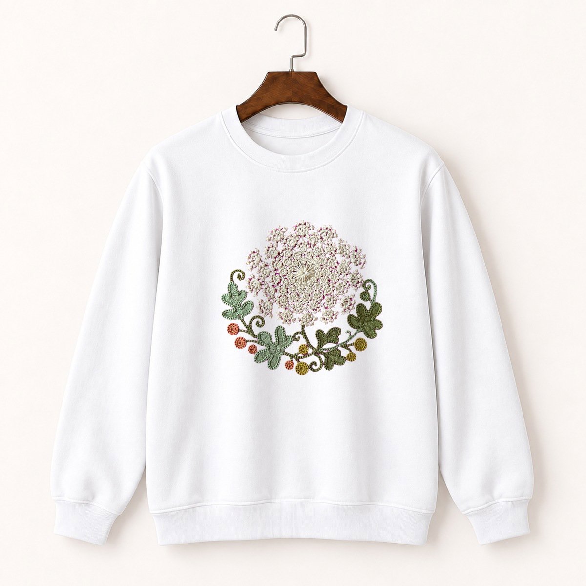 Queen Anne's Lace Crewneck Sweatshirt 5