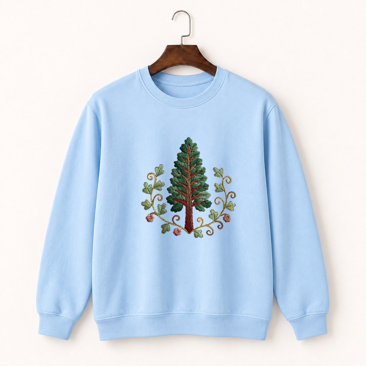 Redwood Tree Crewneck Sweatshirt 1