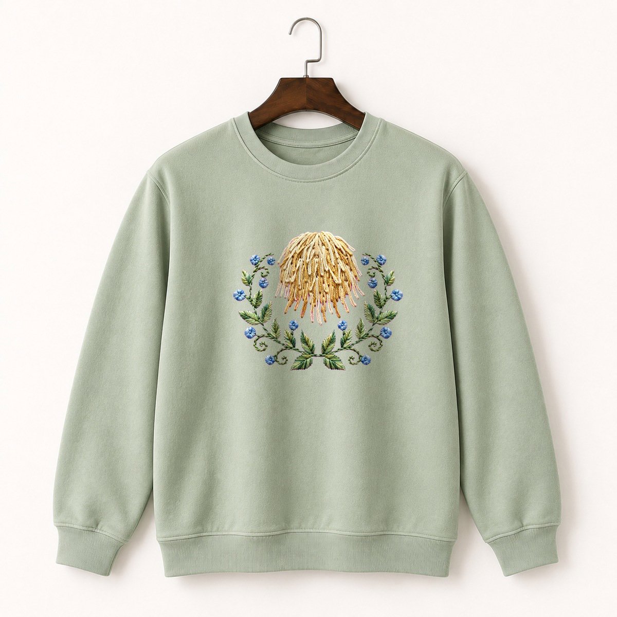 Lion's Mane Mushroom Crewneck Sweatshirt 2