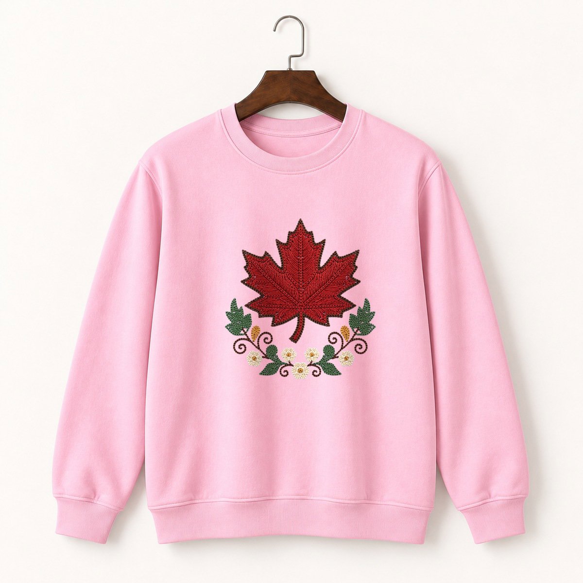 Maple Leaf Crewneck Sweatshirt 4