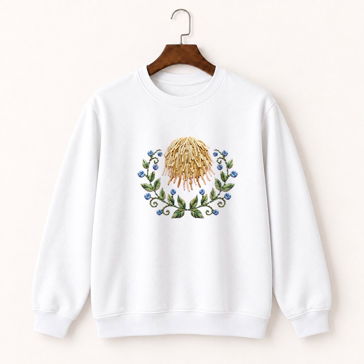 Lion's Mane Mushroom Crewneck Sweatshirt 5