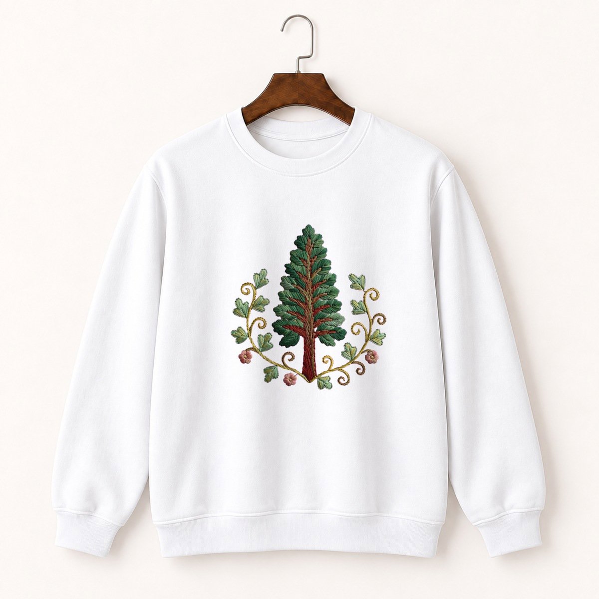 Redwood Tree Crewneck Sweatshirt 5