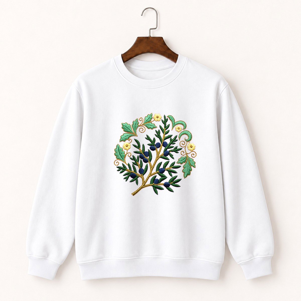 Juniper Branch Crewneck Sweatshirt 5