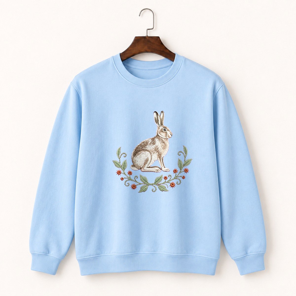 Snowshoe Hare Crewneck Sweatshirt 1