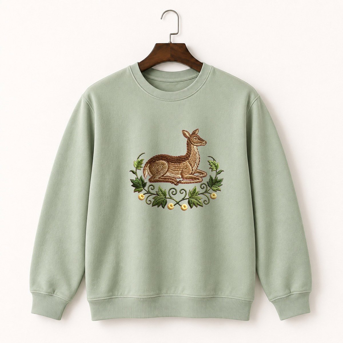 White-Tailed Deer Crewneck Sweatshirt 2