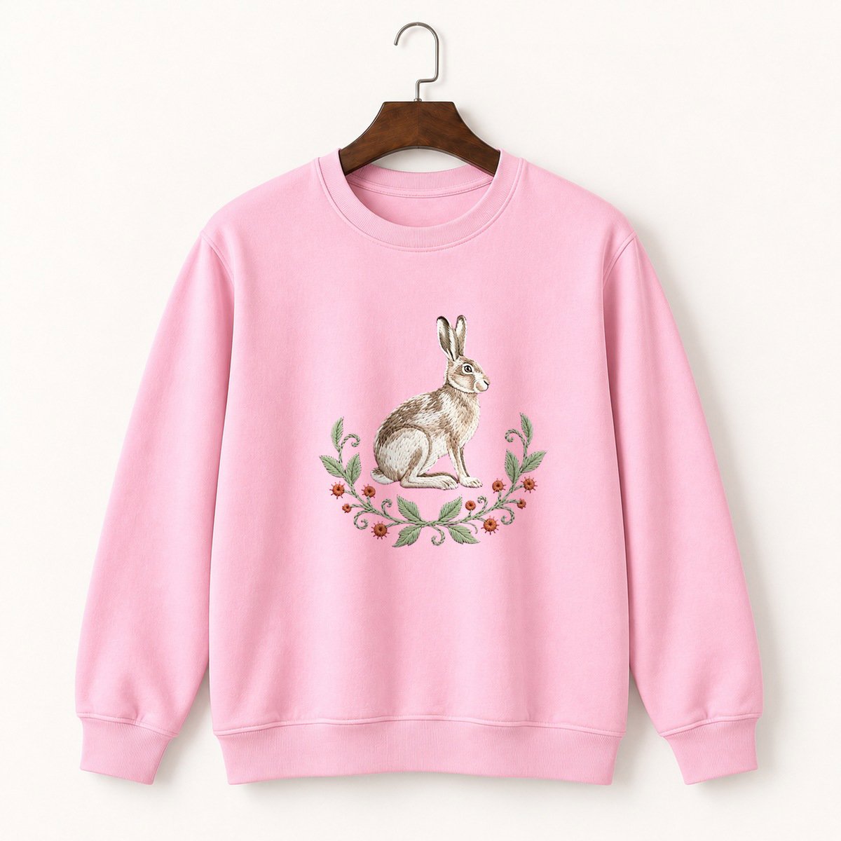 Snowshoe Hare Crewneck Sweatshirt 4