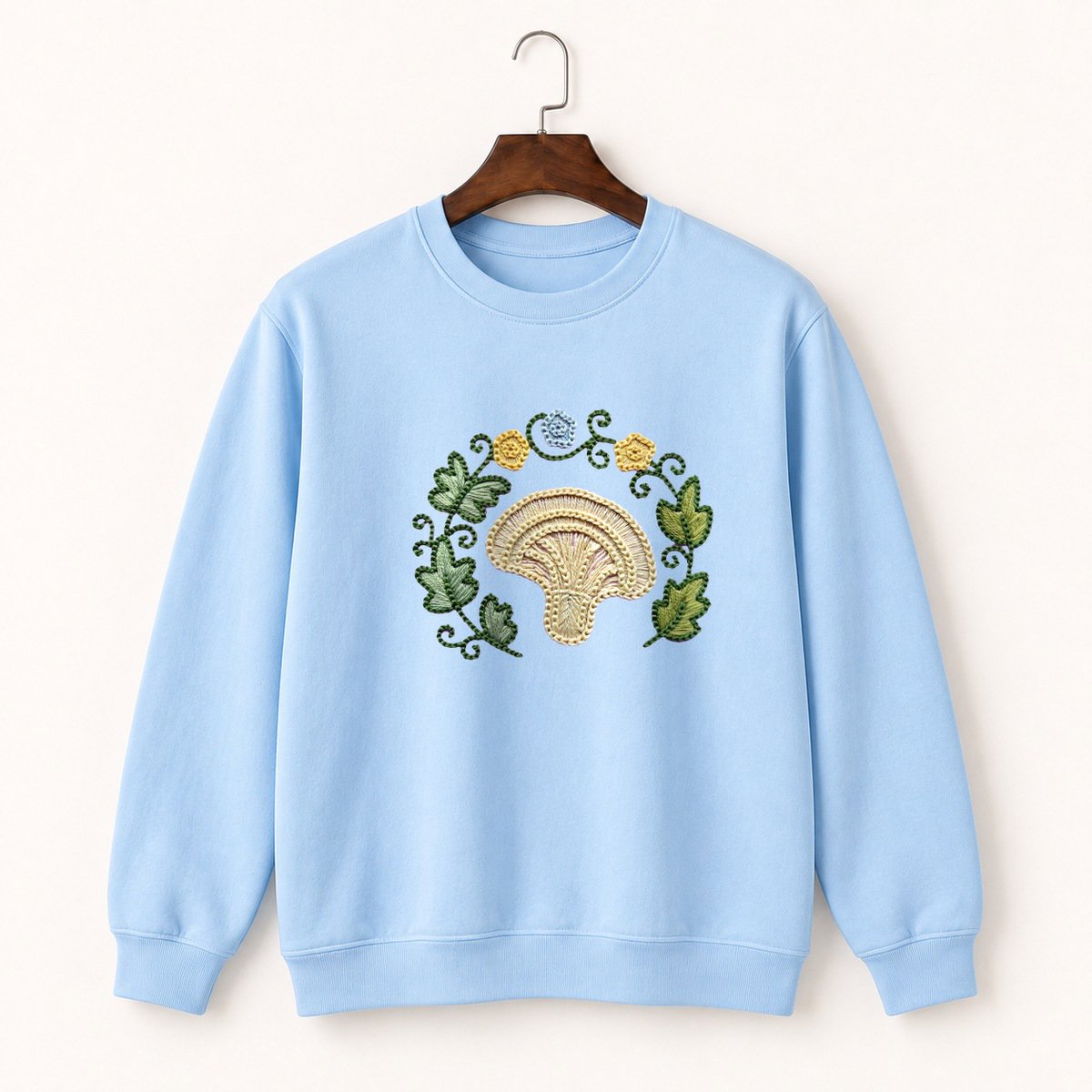 Oyster Mushroom Crewneck Sweatshirt 1