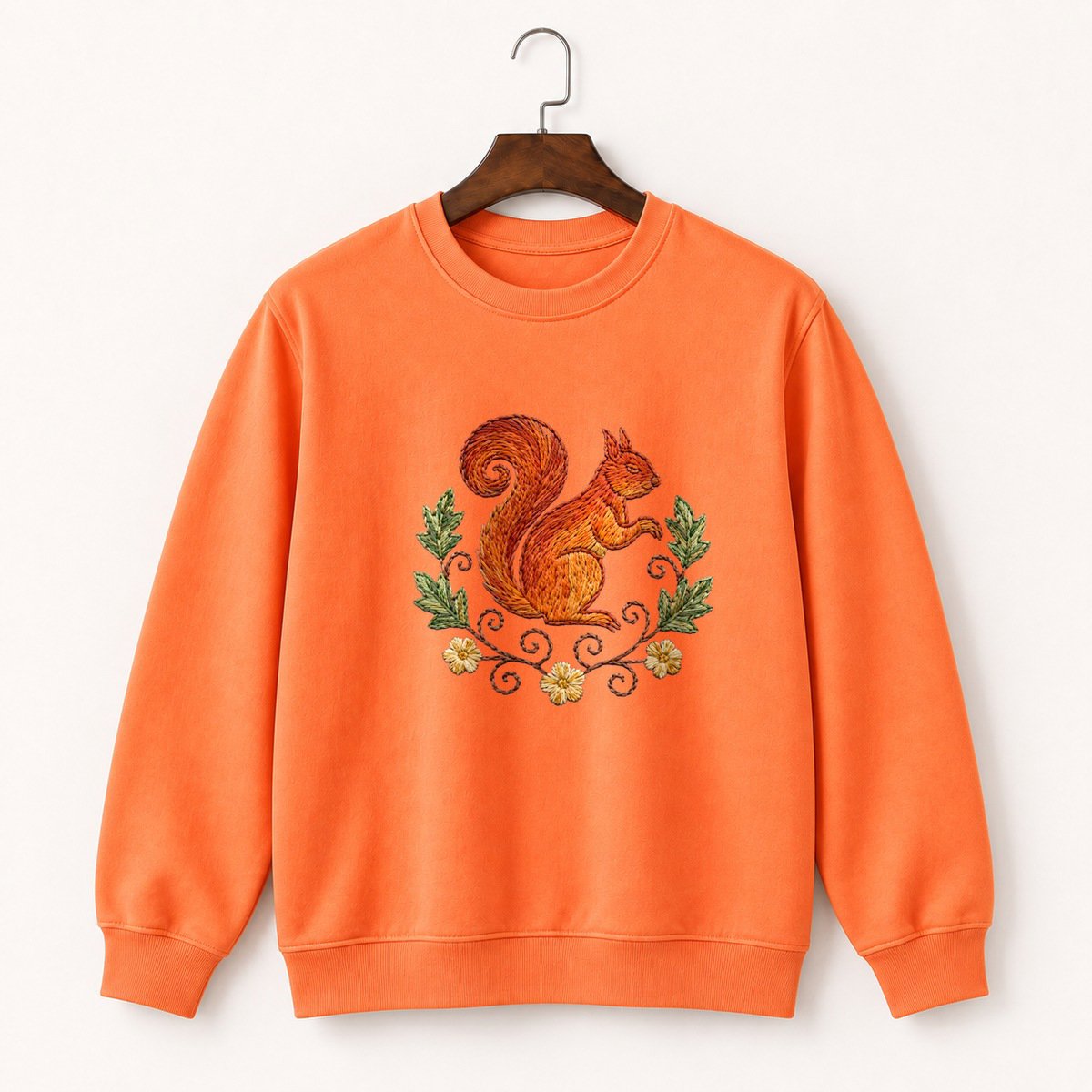Red Squirrel Crewneck Sweatshirt 3