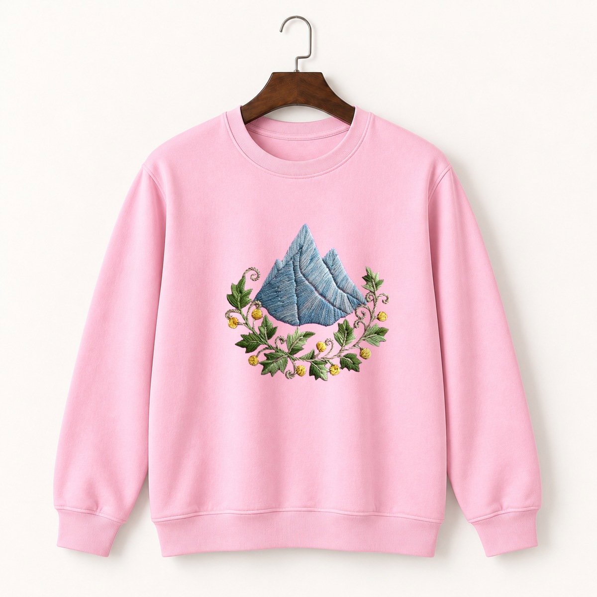 Grand Teton Mountain Crewneck Sweatshirt 4