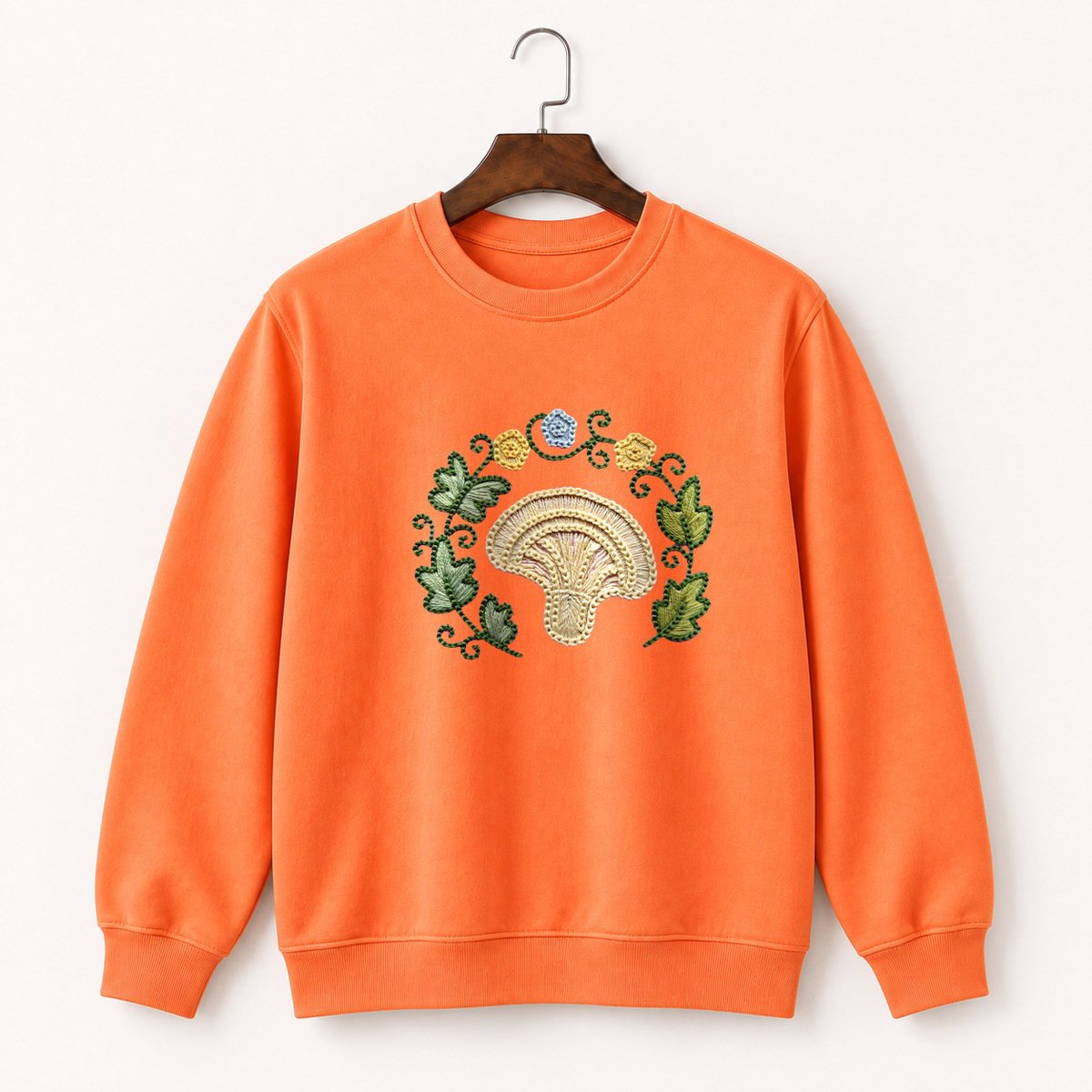 Oyster Mushroom Crewneck Sweatshirt 3