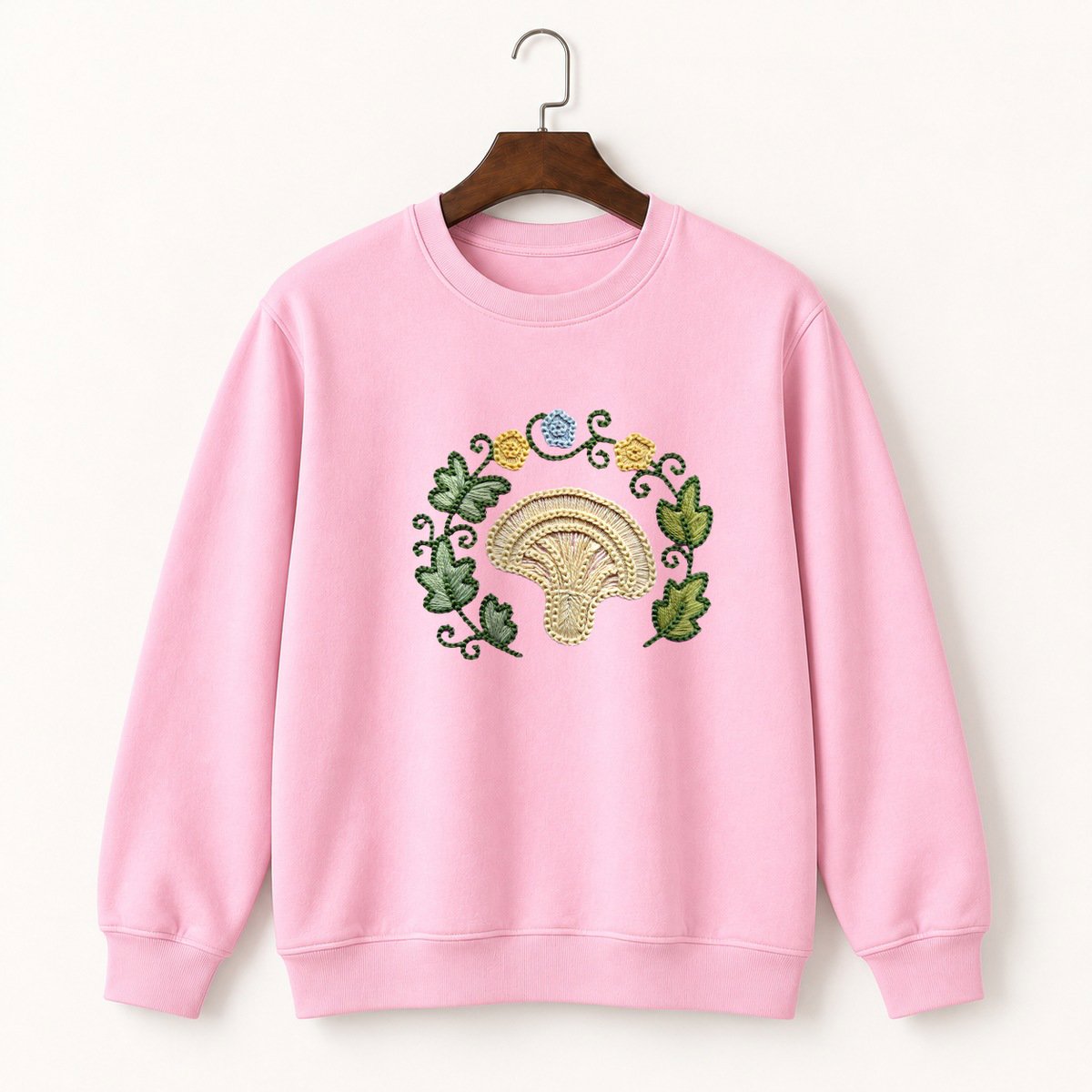 Oyster Mushroom Crewneck Sweatshirt 4