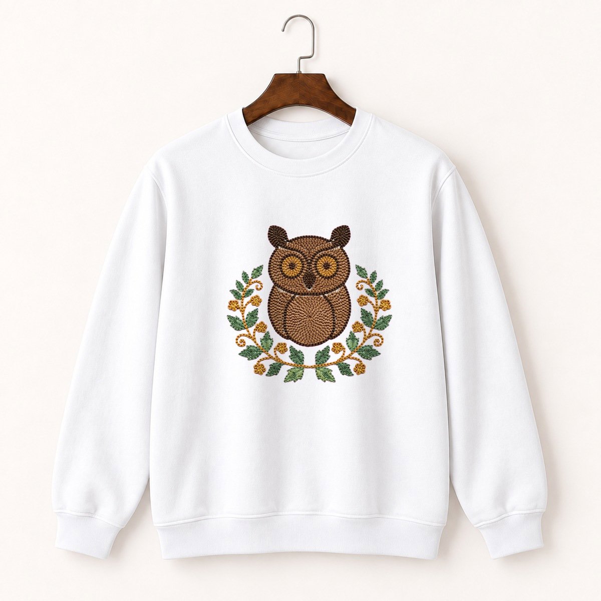 Great Horned Owl Crewneck Sweatshirt 5