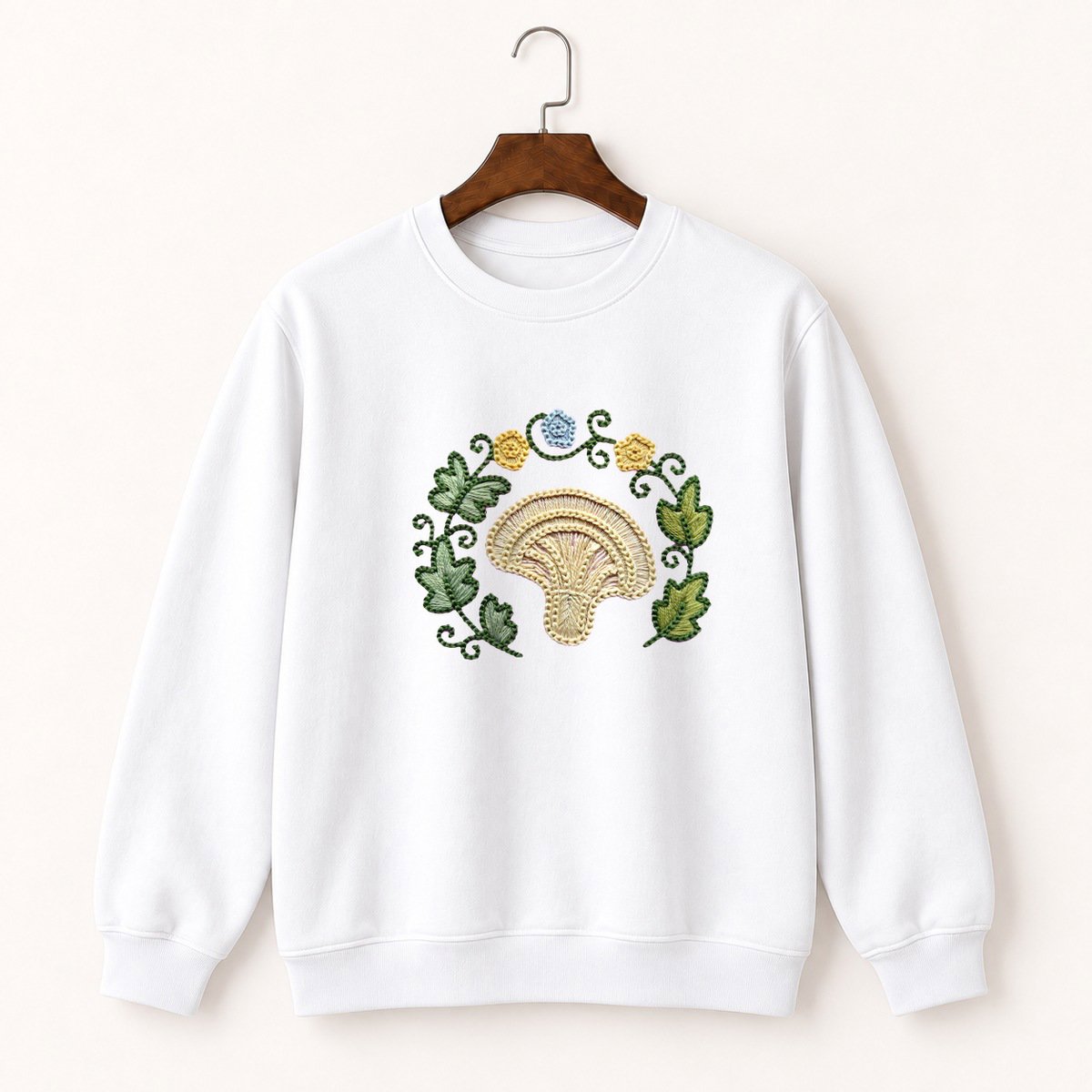 Oyster Mushroom Crewneck Sweatshirt 5