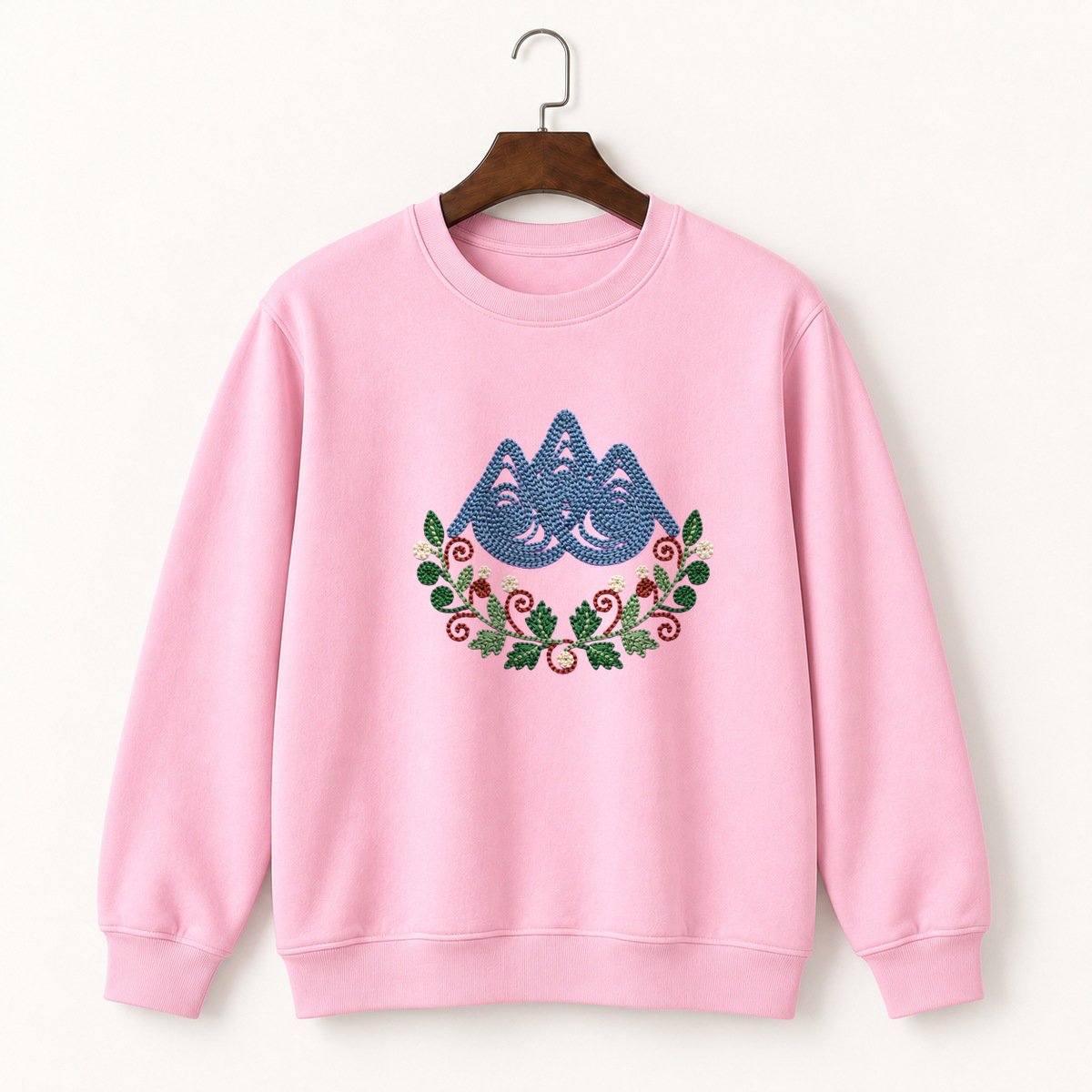 Cascade Mountains Crewneck Sweatshirt 4