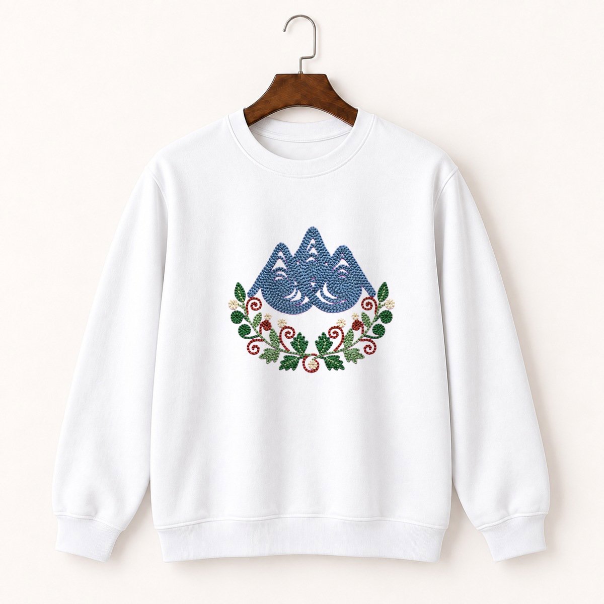 Cascade Mountains Crewneck Sweatshirt 5