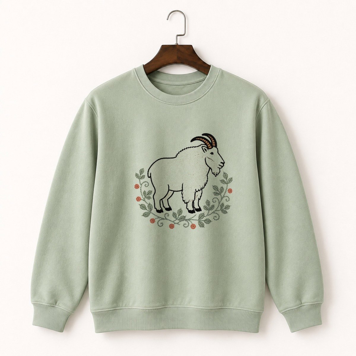 Rocky Mountain Goat Crewneck Sweatshirt 2