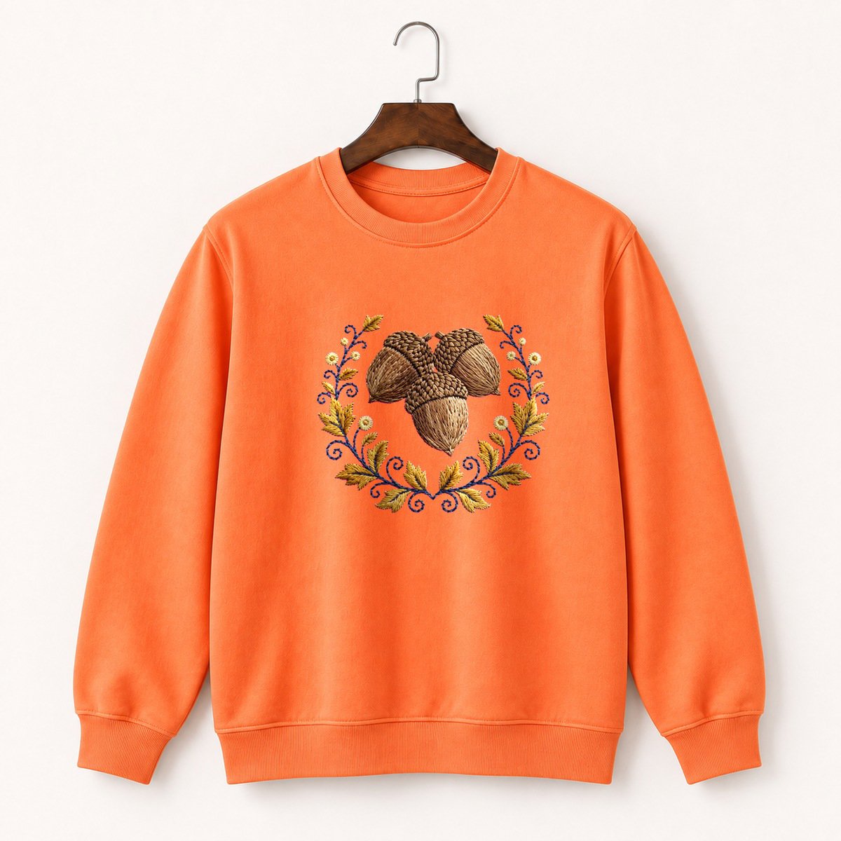 Acorn Cluster Crewneck Sweatshirt 3