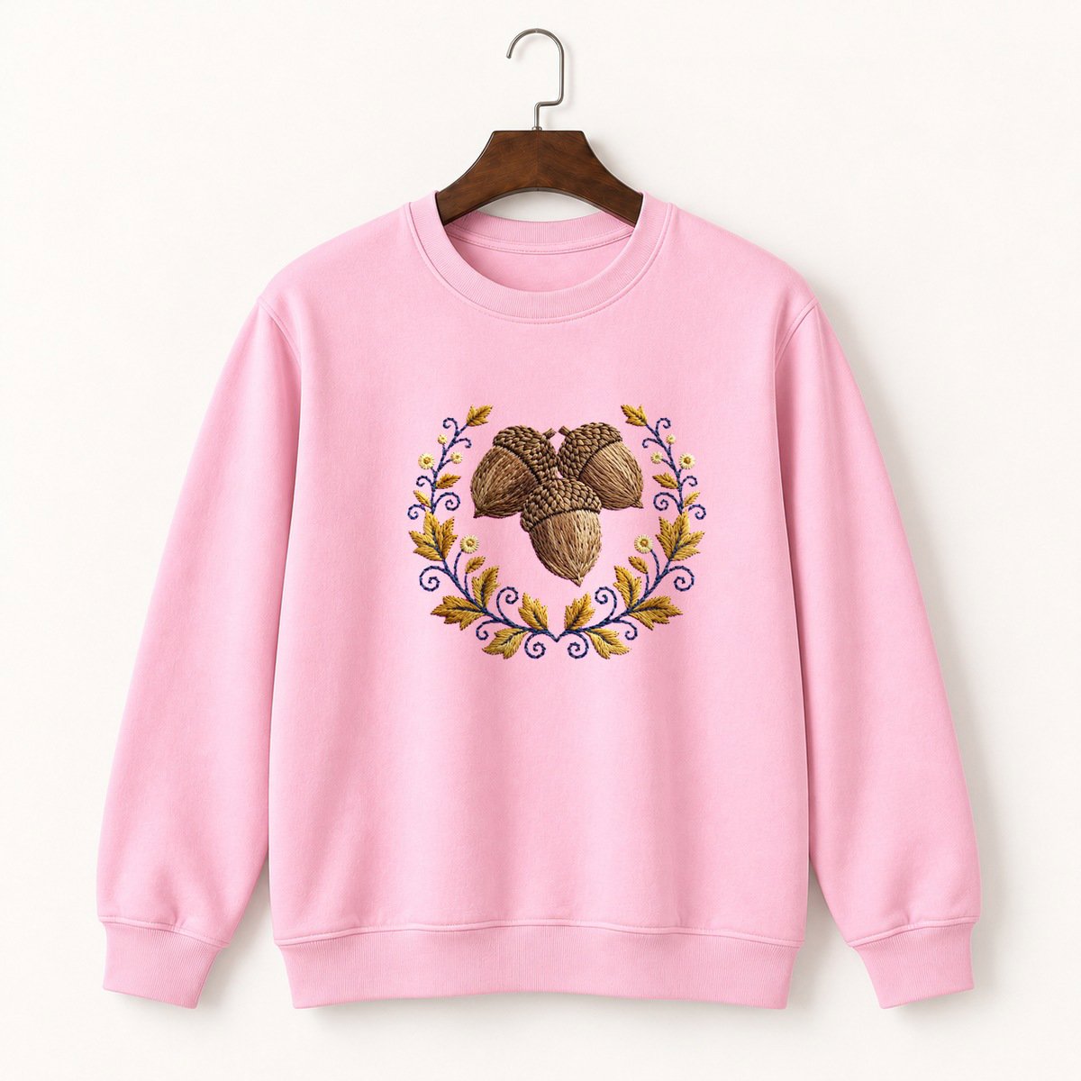 Acorn Cluster Crewneck Sweatshirt 4