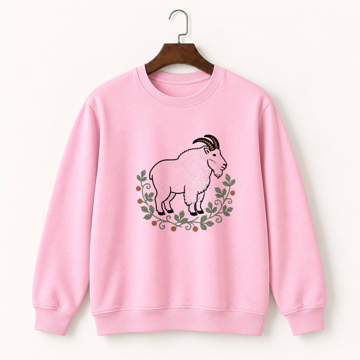 Rocky Mountain Goat Crewneck Sweatshirt 4