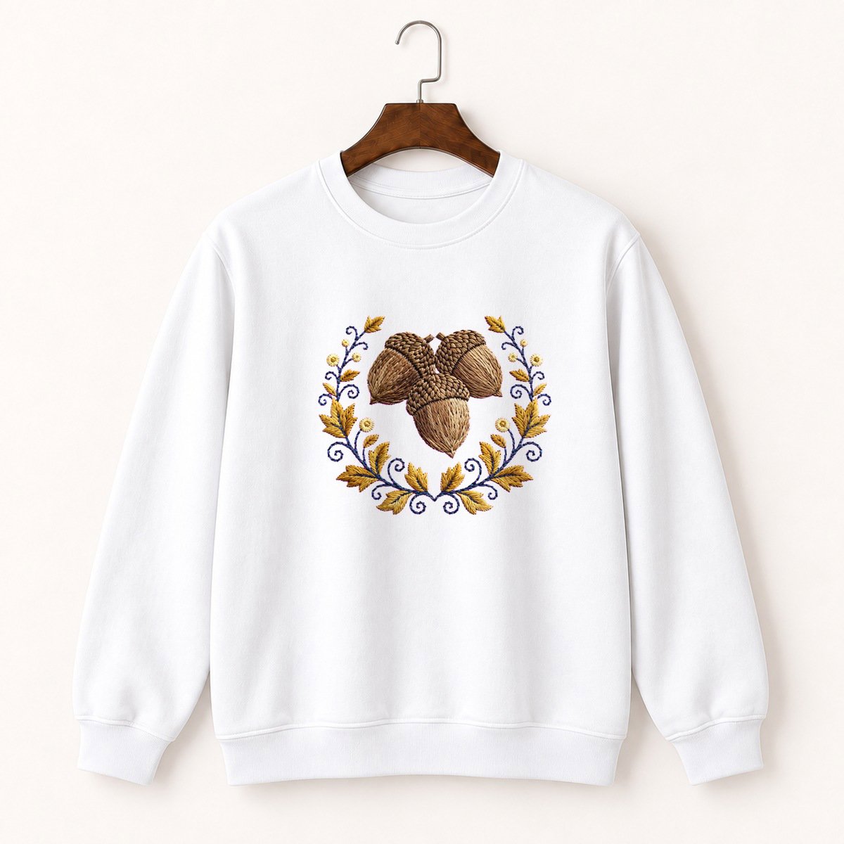 Acorn Cluster Crewneck Sweatshirt 5