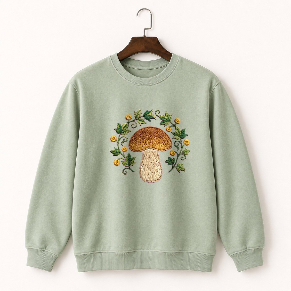 Porcini Mushroom Crewneck Sweatshirt 2