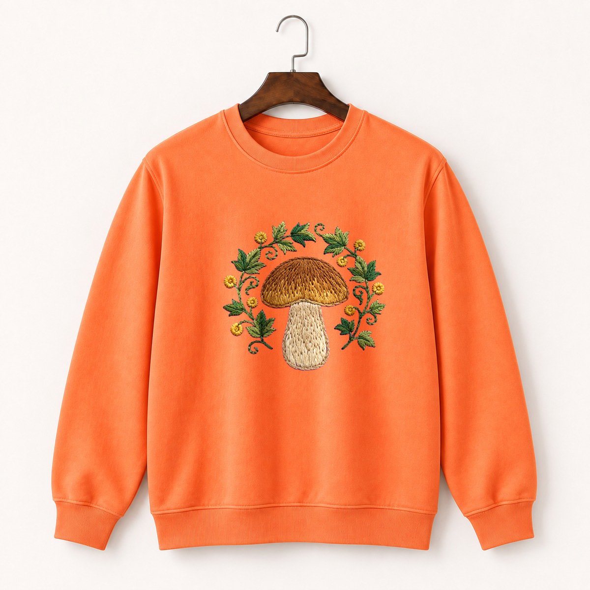 Porcini Mushroom Crewneck Sweatshirt 3