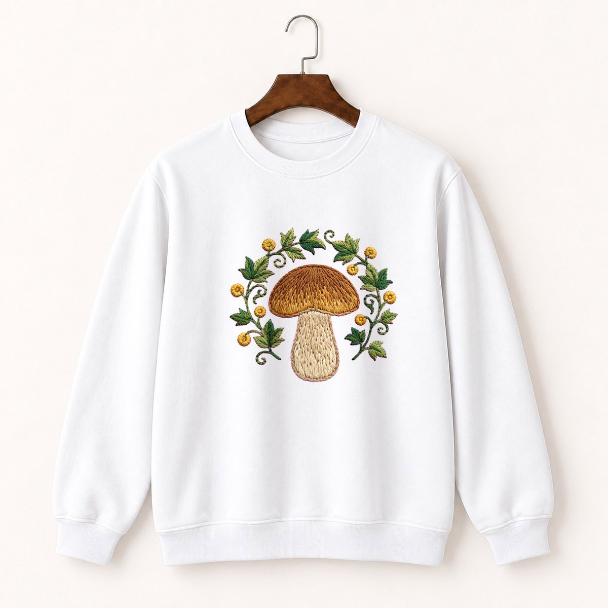 Porcini Mushroom Crewneck Sweatshirt 5