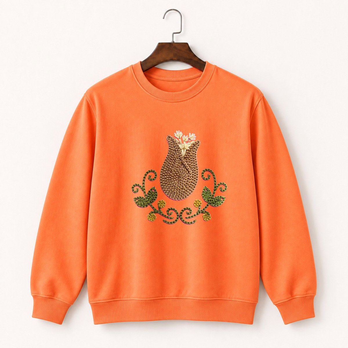 Milkweed Pod Crewneck Sweatshirt 3