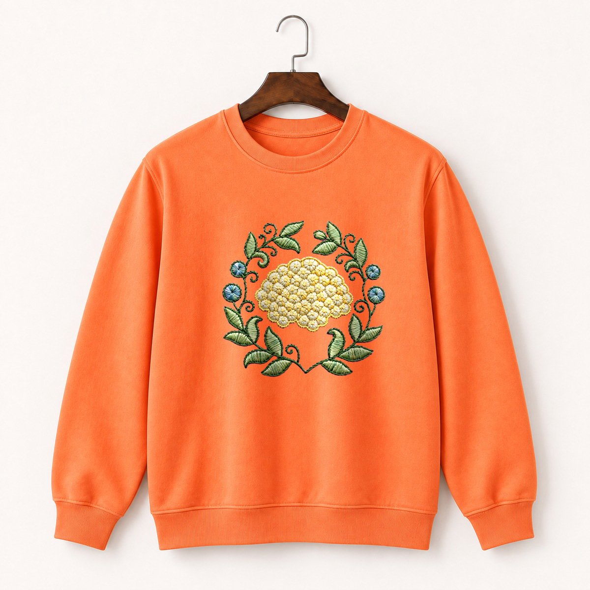Yarrow Flower Crewneck Sweatshirt 3