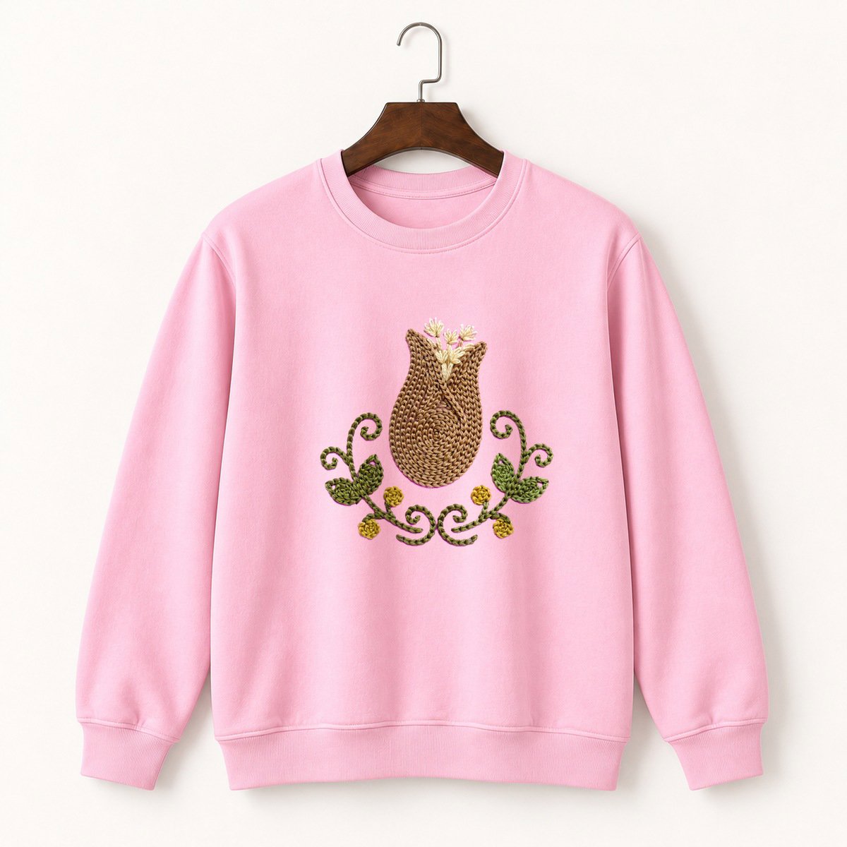 Milkweed Pod Crewneck Sweatshirt 4