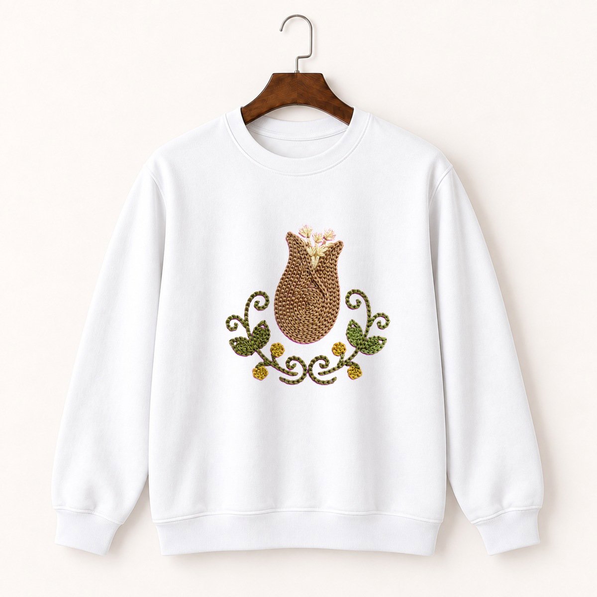 Milkweed Pod Crewneck Sweatshirt 5