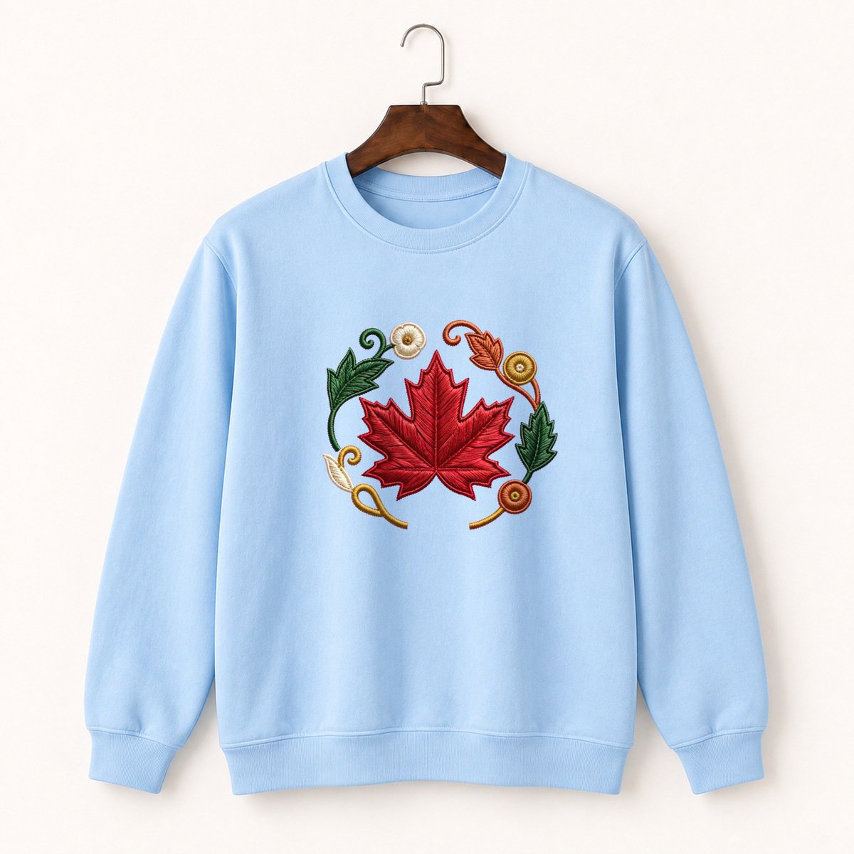 Maple Leaf Crewneck Sweatshirt 1