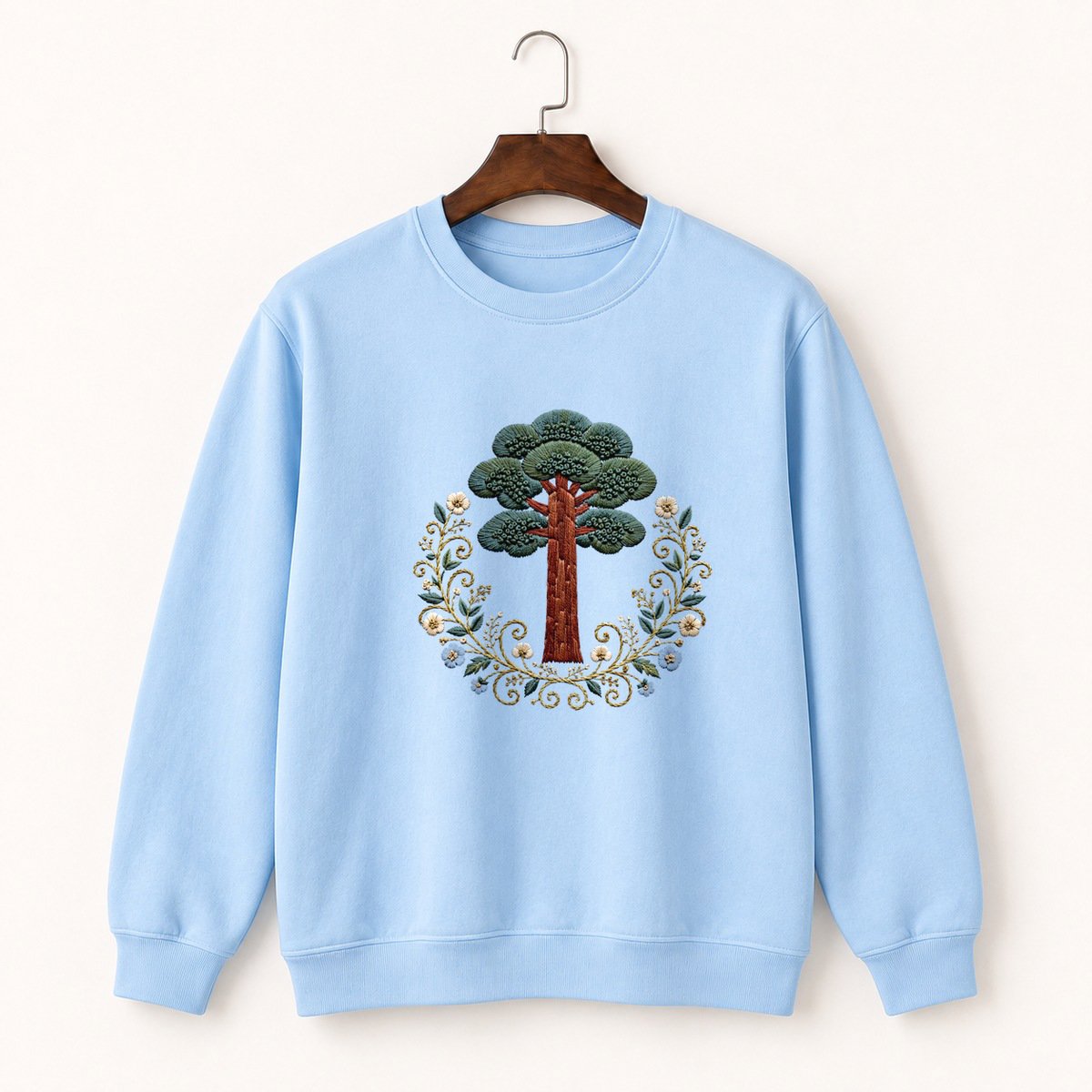 Redwood Tree Crewneck Sweatshirt 1