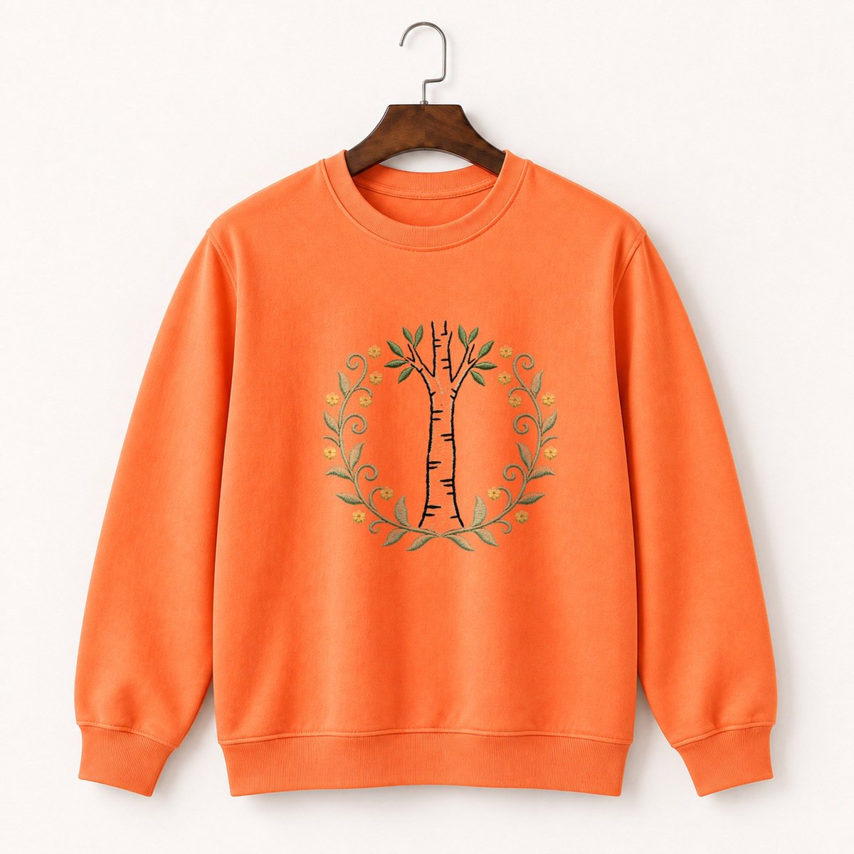 Birch Tree Crewneck Sweatshirt 3