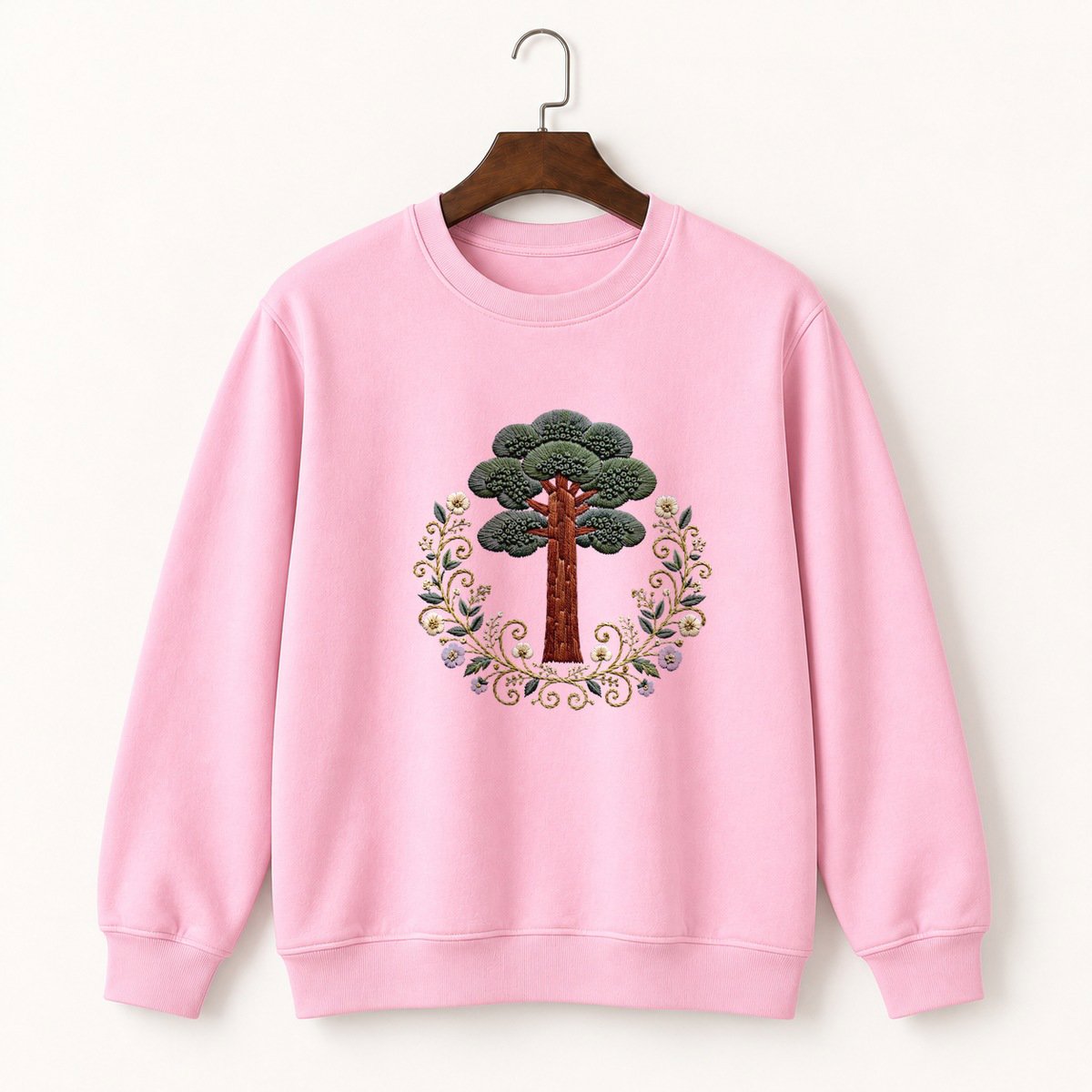 Redwood Tree Crewneck Sweatshirt 4