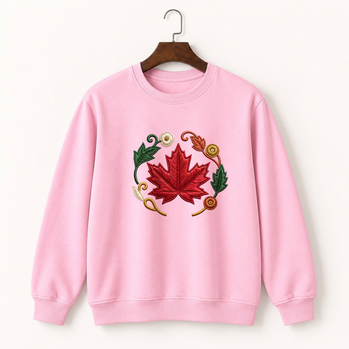 Maple Leaf Crewneck Sweatshirt 4