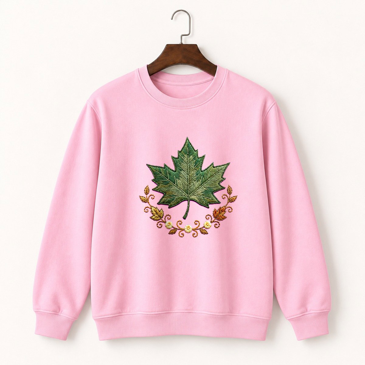 Sycamore Leaf Crewneck Sweatshirt 4
