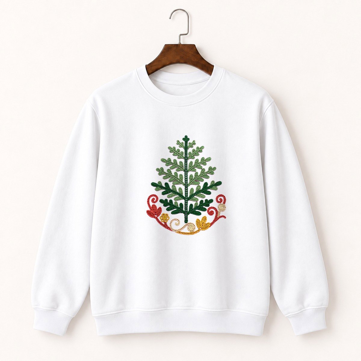 Cedar Branch Crewneck Sweatshirt 5