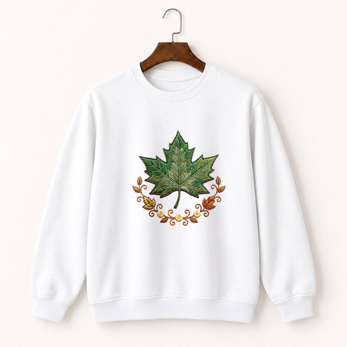 Sycamore Leaf Crewneck Sweatshirt 5