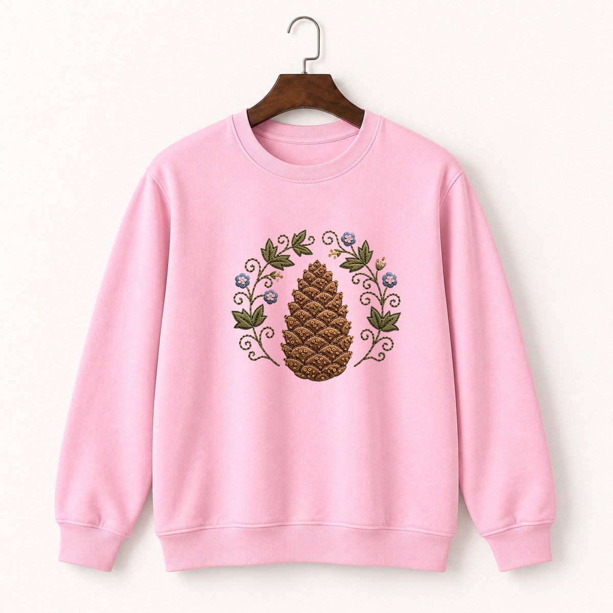 Pine Cone Crewneck Sweatshirt 4