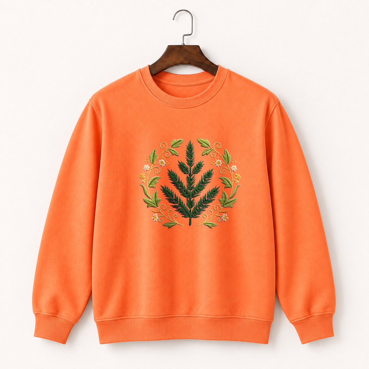 Spruce Branch Crewneck Sweatshirt 3